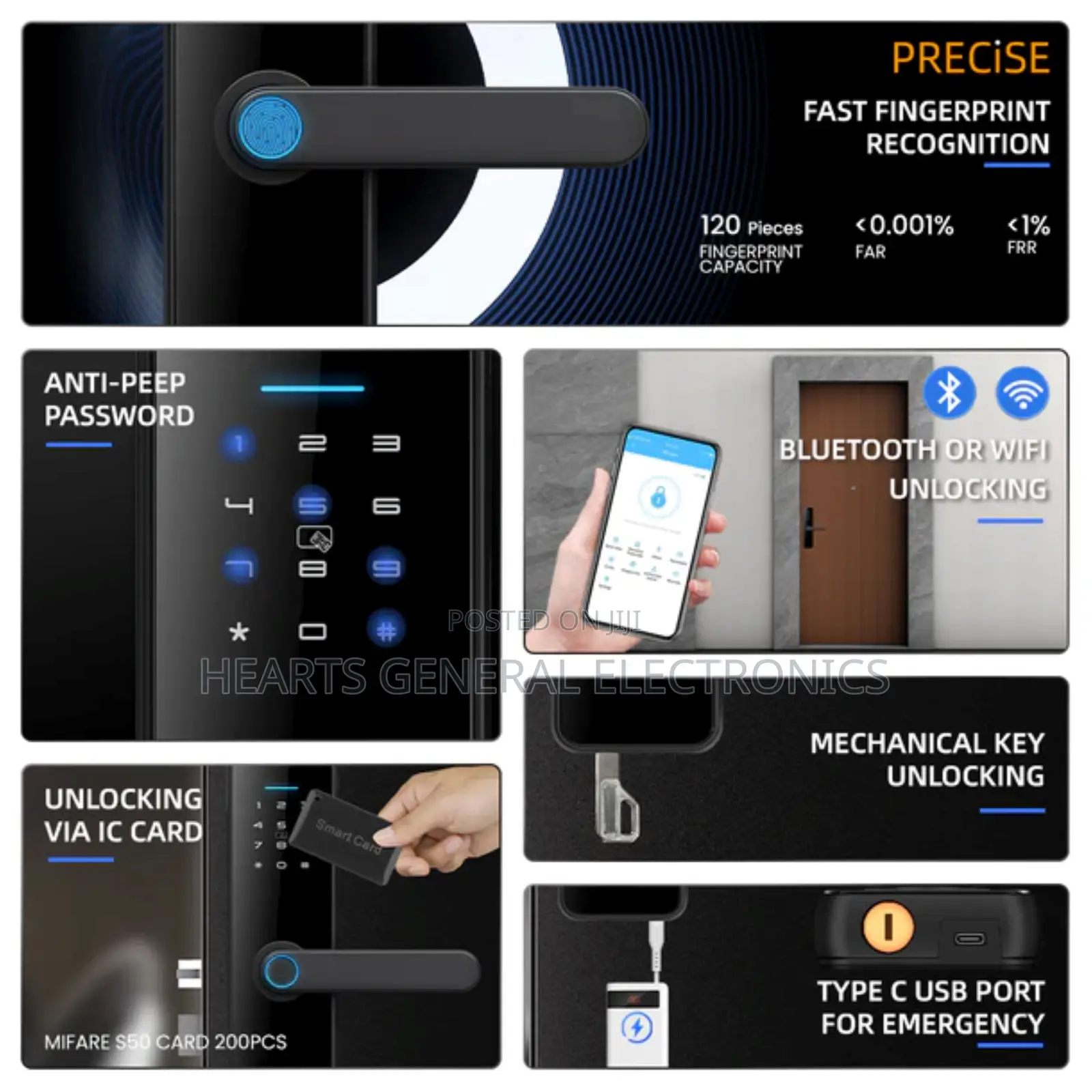 Oiginal Smart Lock With Wifi ( C91 )