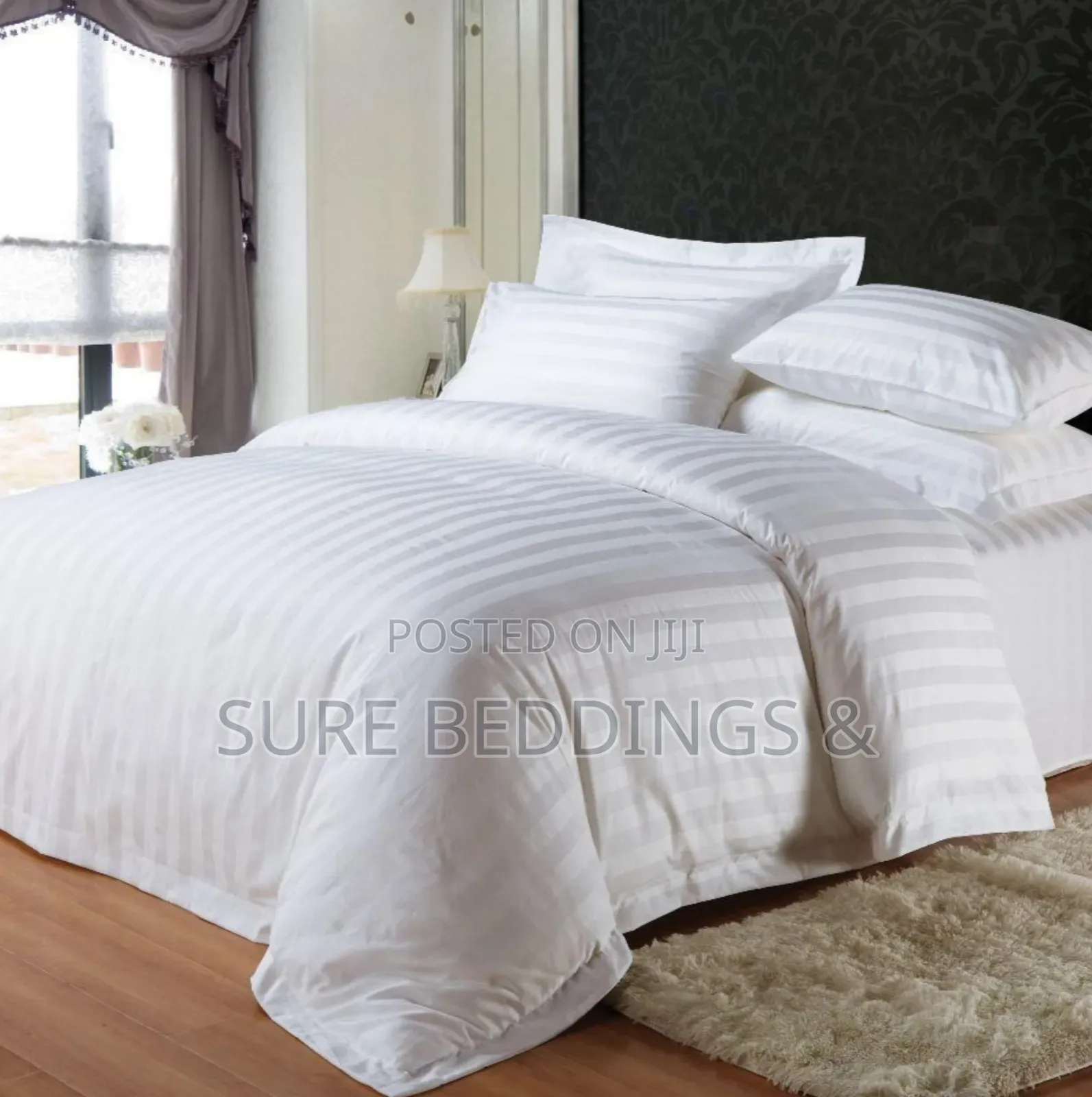 Noble Stripped Quilt Cover