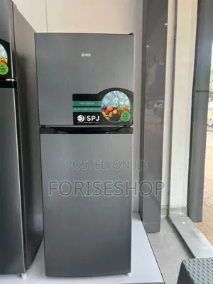 SPJ 160L Double Door Refrigerator 3yrs Warranty