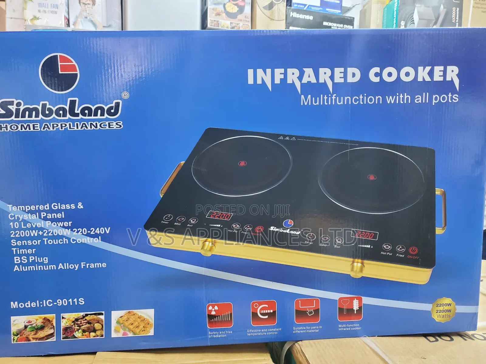 Simbaland Infrared Cooker