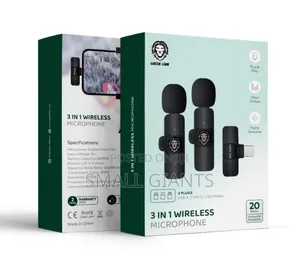 Green Lion 3 in 1 Wireless Microphone