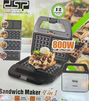 Standard 4in1 DSP Professional Sandwich Maker/ Non Stick