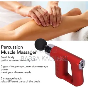Portable Small Handheld LCD Electric Massage Gun