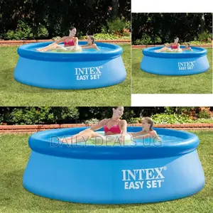 Blue Round Swimming Pool