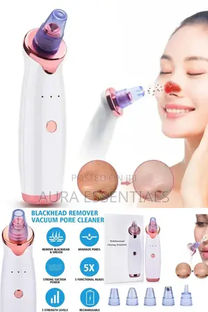 Facial Blackhead Vacuum Pore Cleaner Acne Cleanser Spots
