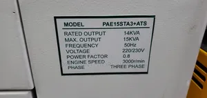 SUPERSILENT 15KVA (Perkins Engine)