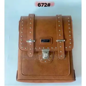 Leather Travel Crossbody Double Backpack Casual Pu Cool