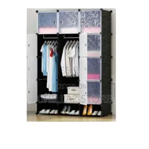 3 Columns Plastic Wardrobe.