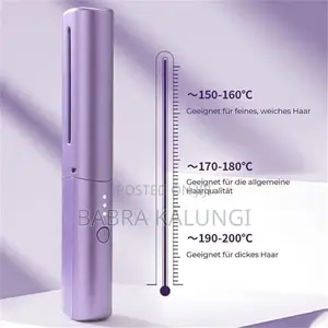 2 in 1 Anti-Scald Rechargeable Beard Straightener
