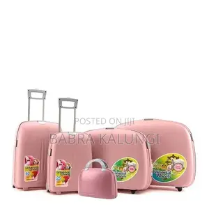 5 Piece of Plastic Waterprof Travel Box Wheeled