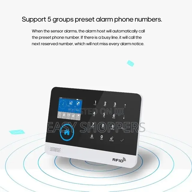 Wireless Simcard Home Security Alarm System