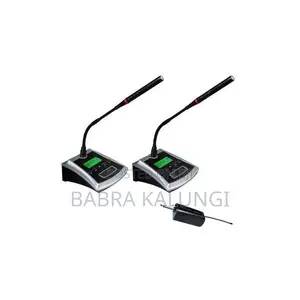 2 Piece Portable Dual Channel Conference Podium