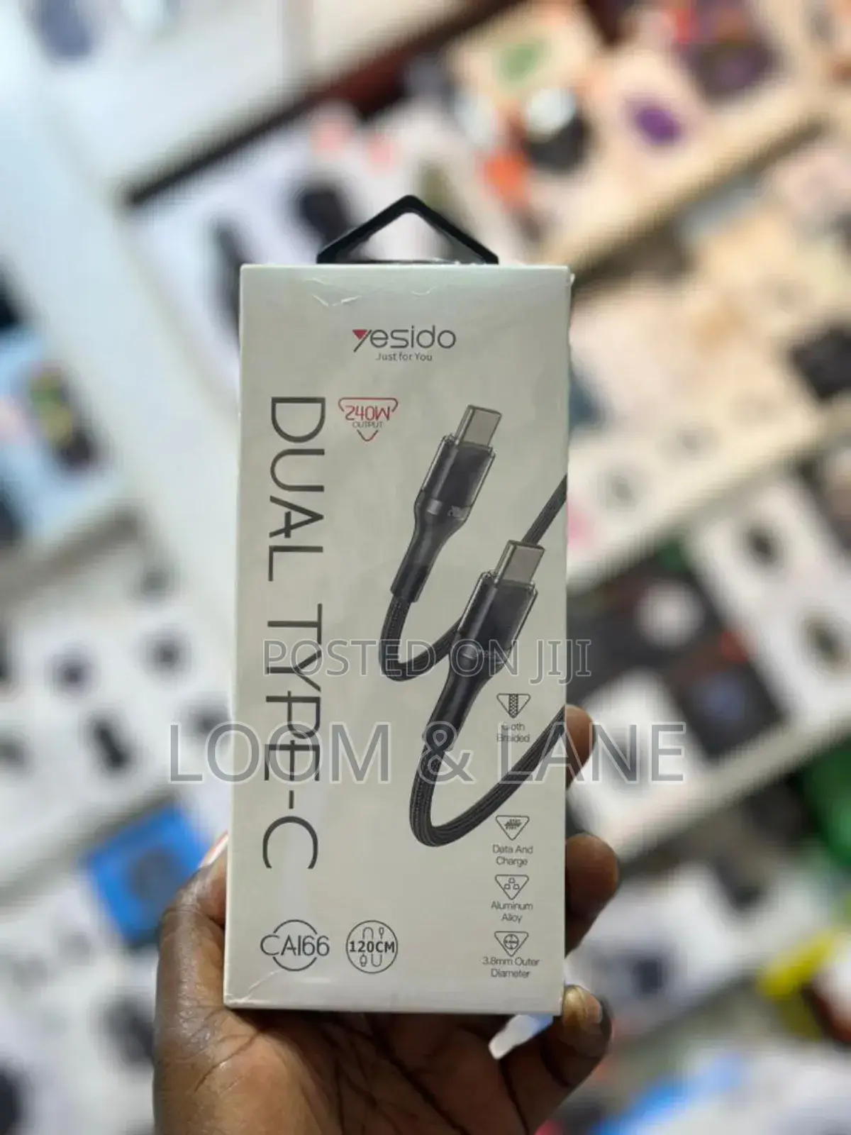 Yesido C to C 240W Output Cable