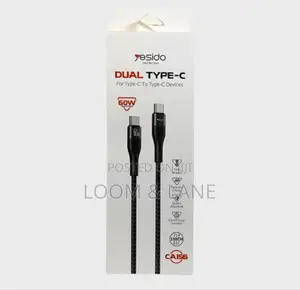 60W Yesido C to C Output Cable