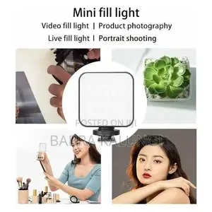 Ay-83 Led Pocket Video Light 360° Adjustable Camera