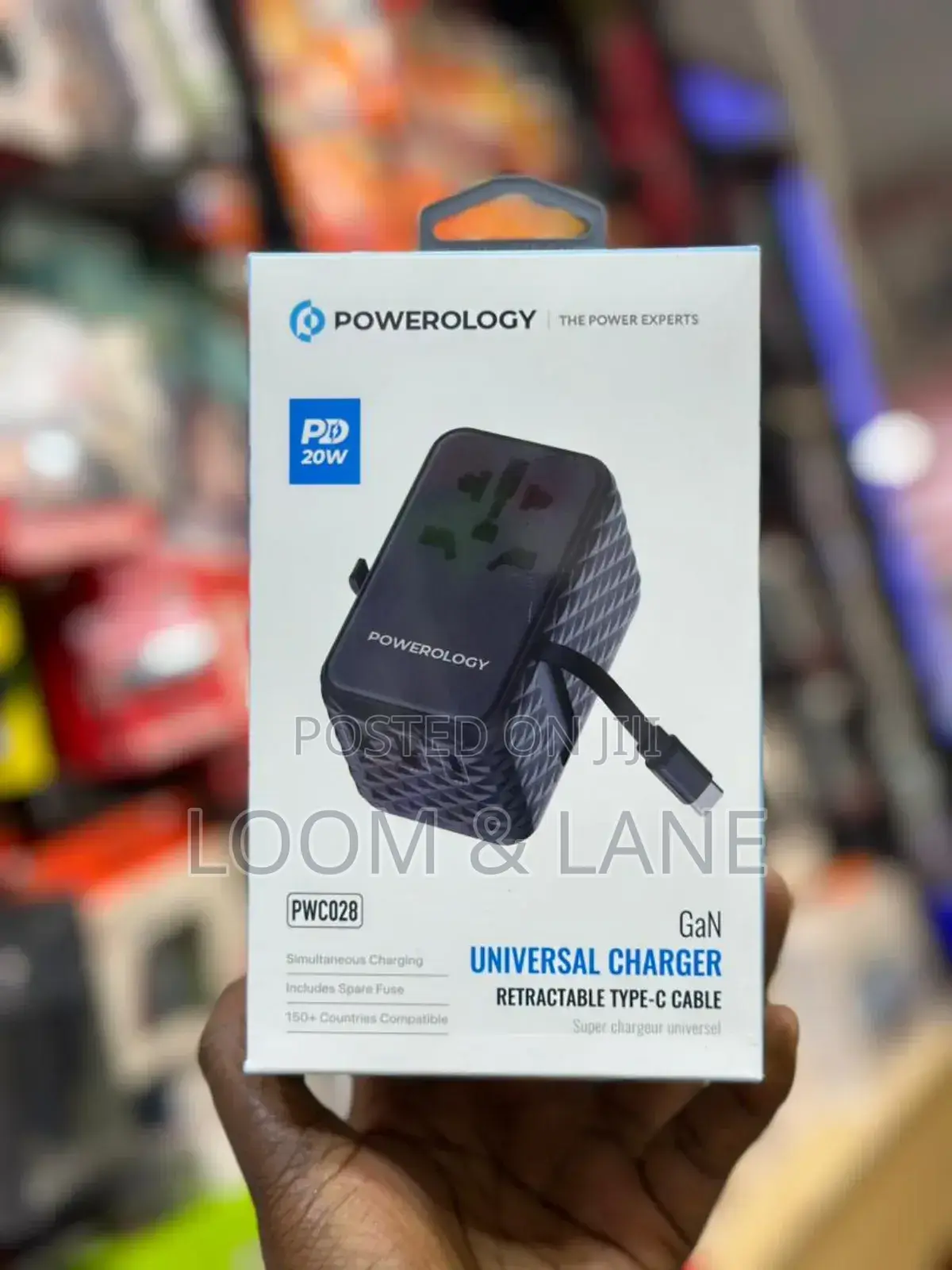 Powerology Gan Universal Charger (20W PD)