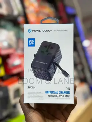 Powerology Gan Universal Charger (20W PD)