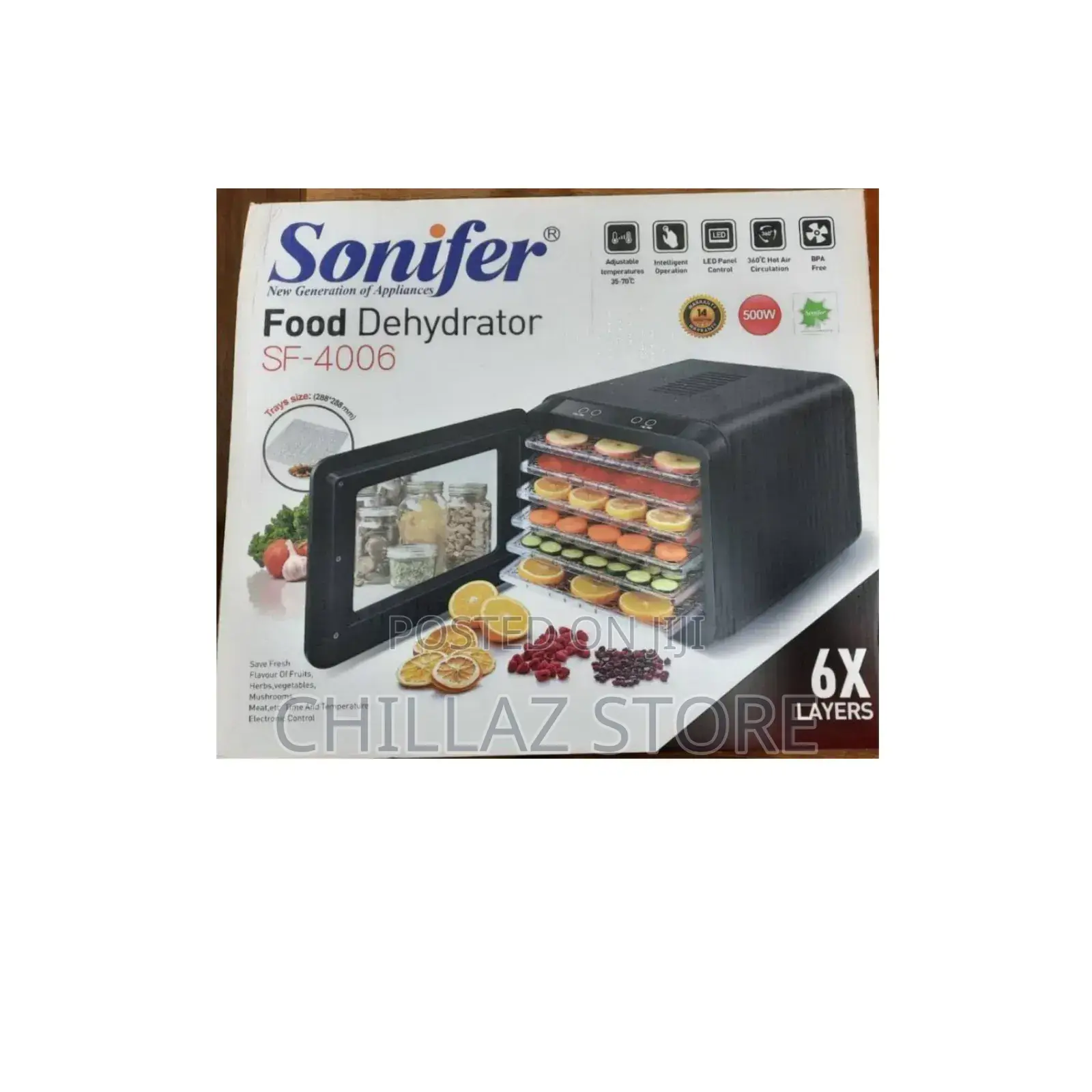 Sonifer Electric Food Dehydrator.
