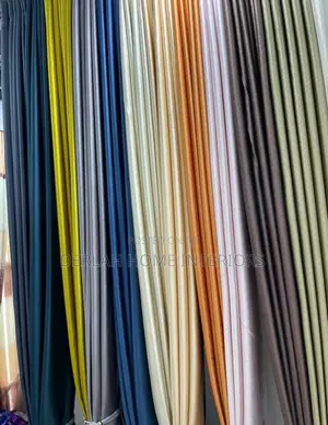 Quality Plain Curtain Fabric in All Colours