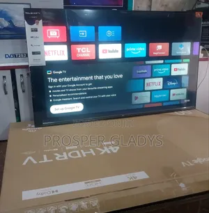 TCL 50 Smart UHD Flat Screen Flameless.
