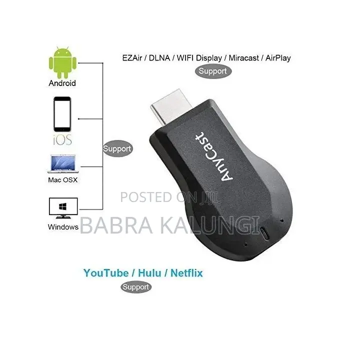 Anycast Wireless Wifi Display Receiver M9 Plus , 1080P
