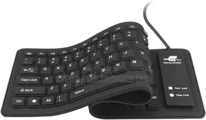 Foldable Keyboard Usb Wired Waterproof Keyboard