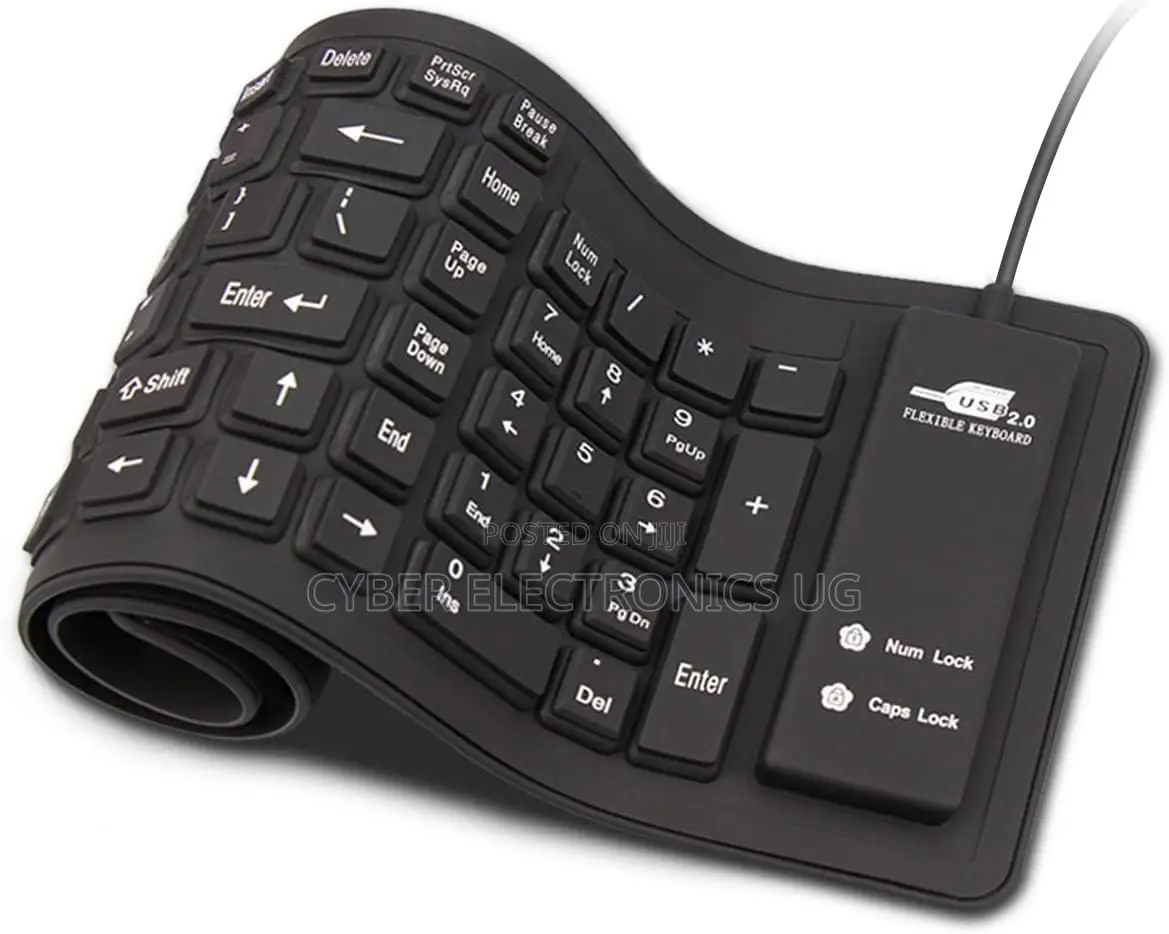 Foldable Keyboard Usb Wired Waterproof Keyboard