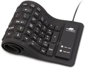 Foldable Keyboard Usb Wired Waterproof Keyboard