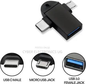 2in1 Type C and Micro Otg to Usb 3.0 High Speed Transfer