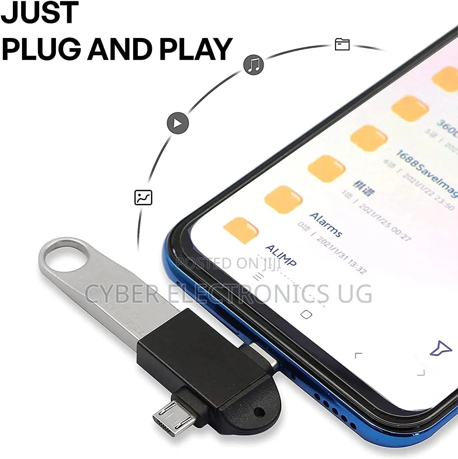 2in1 Type C and Micro Otg to Usb 3.0 High Speed Transfer