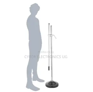 Microphone Stand With Round Base and Fixed Length Boom