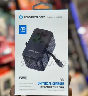 Powerology Gan Universal Charger (20W PD)