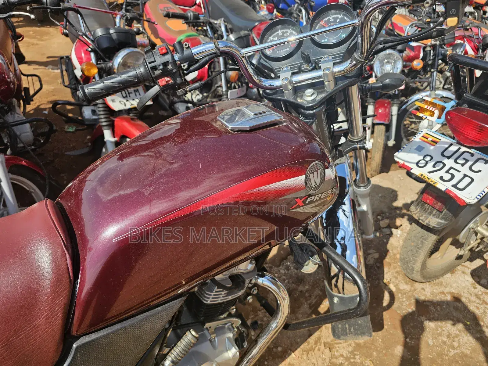 Haojue XPRESS 2023 Red