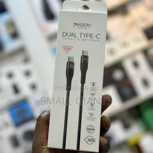 Yesido CA156 Type-C to Type-C 60W Data Cable