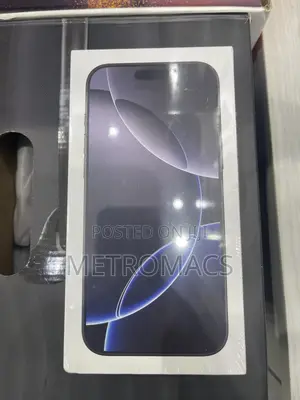 New Apple iPhone 16 Pro Max 512 GB Black