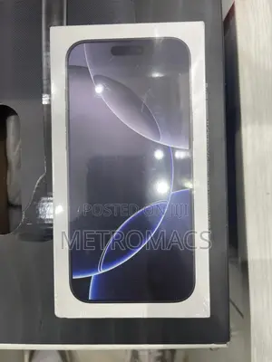 New Apple iPhone 16 Pro Max 512 GB Black
