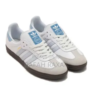 Original White/Blue Unsex Adidas Samba OG Sneakers