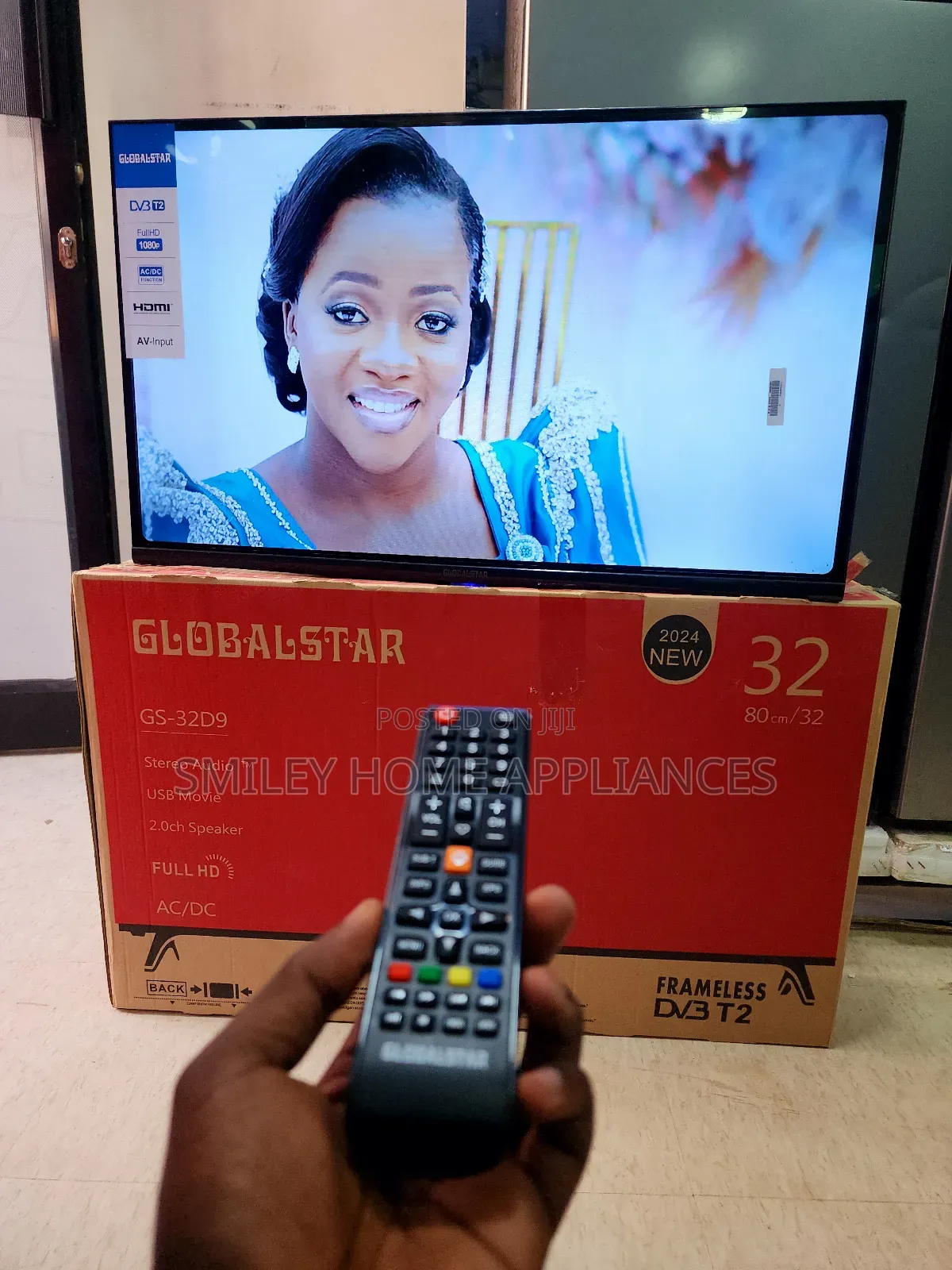 GLOBALSTAR 32INCHES DIGITAL TV With an Inbuilt Decoder