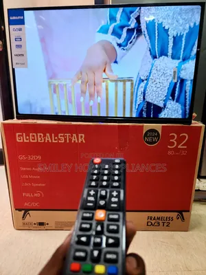 GLOBALSTAR 32INCHES DIGITAL TV With an Inbuilt Decoder