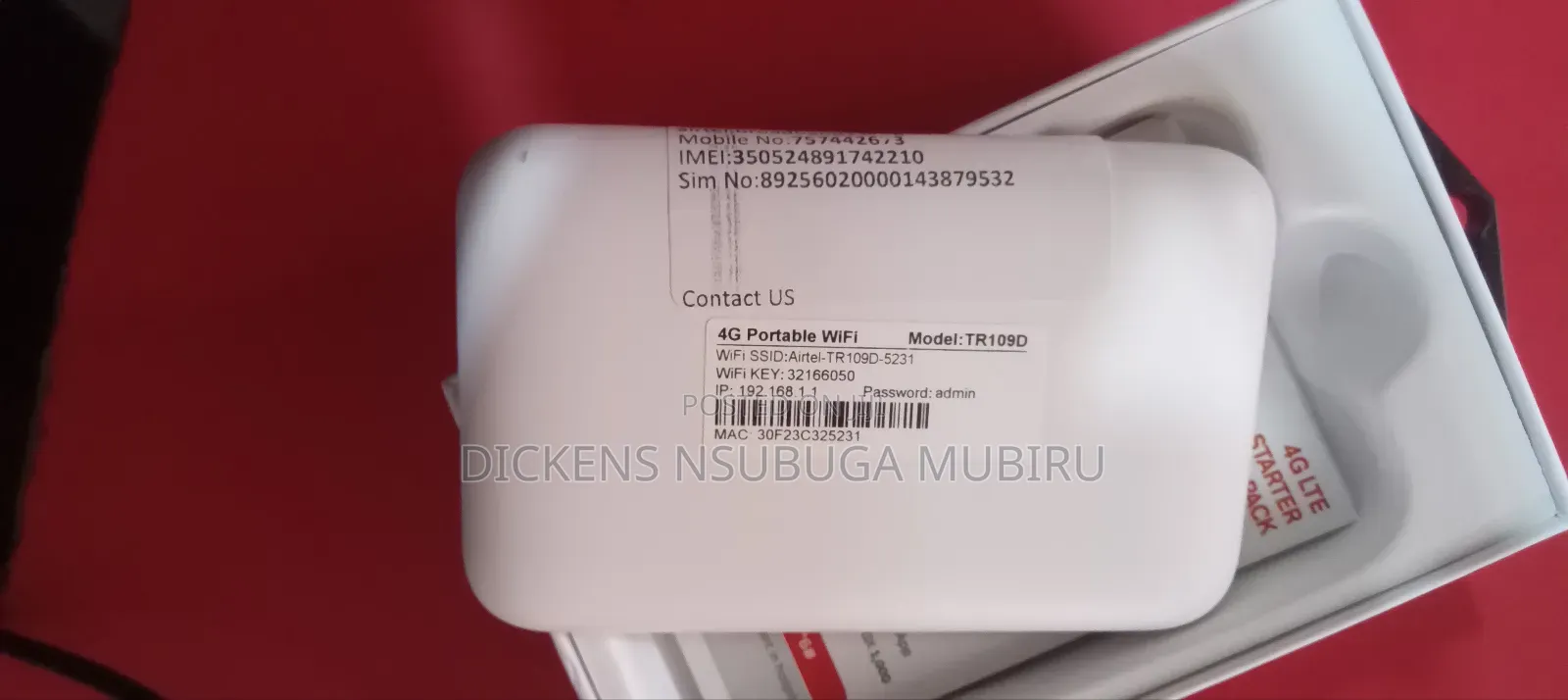 The New Airtel 4g Pocket Mifi Discounted.