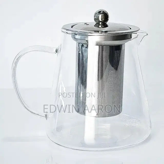 High Broscillicate Tea Glass Pot 750mls