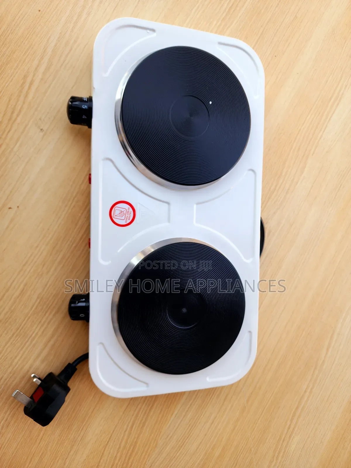 3plug Pixels Electric Hot Plate Double