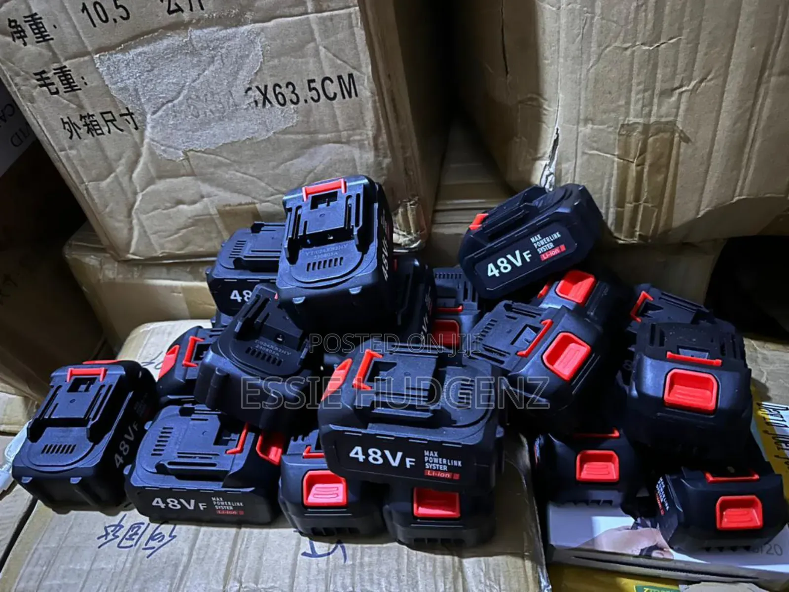 Batteries for Carwasher