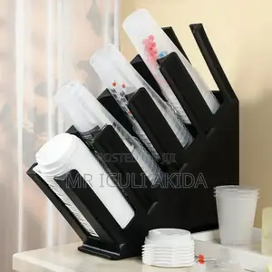 Restarant/Coffe Shop 4section Slanting Disposable Cup Holder