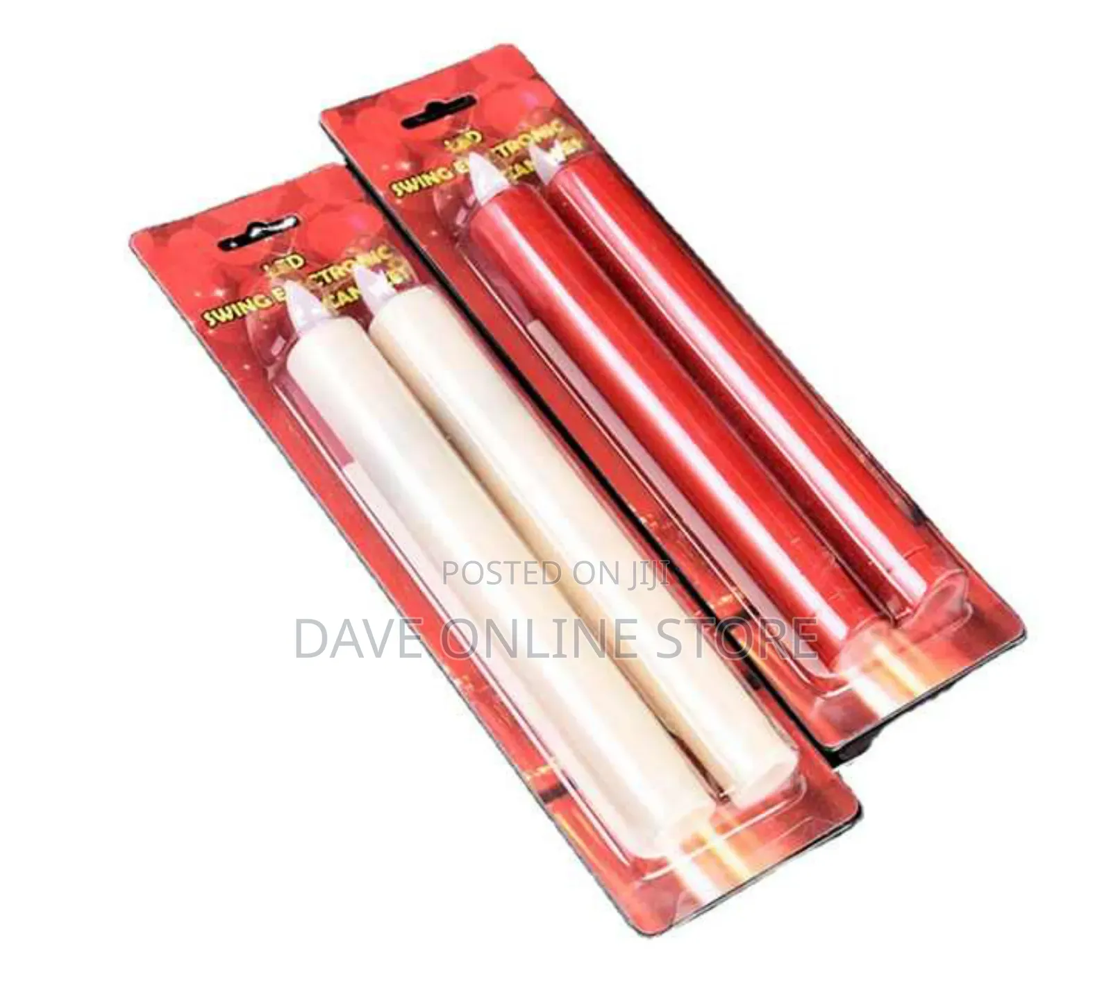 4 PCS Flameless LED Candles Pole