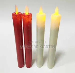 4 PCS Flameless LED Candles Pole