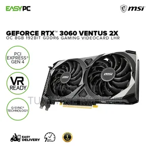 Msi Nvidia RTX 3060 Nvidia Graphics Card 12gb