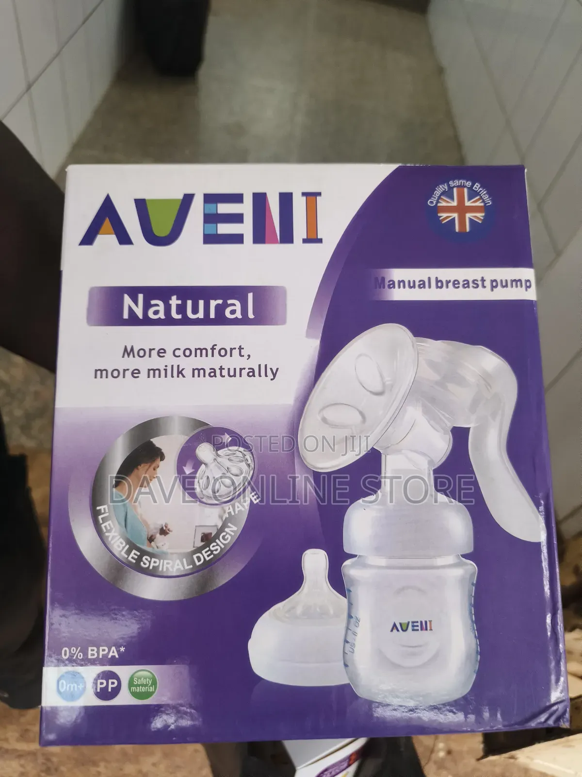 Aveenii Natural Manual Single Breast Pump