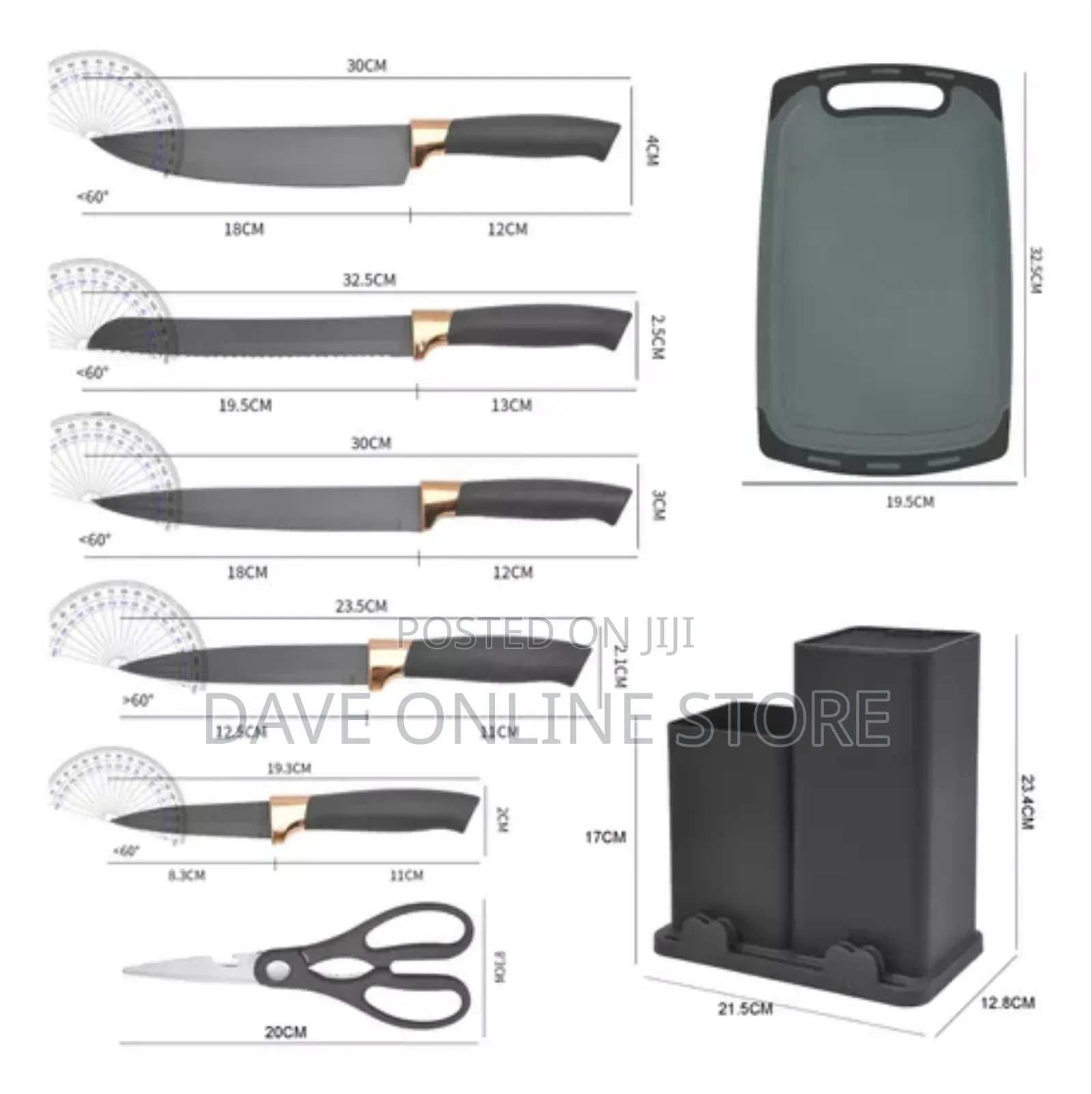 19 Pieces Kit Complete Silicone Kitchen Utensils Set