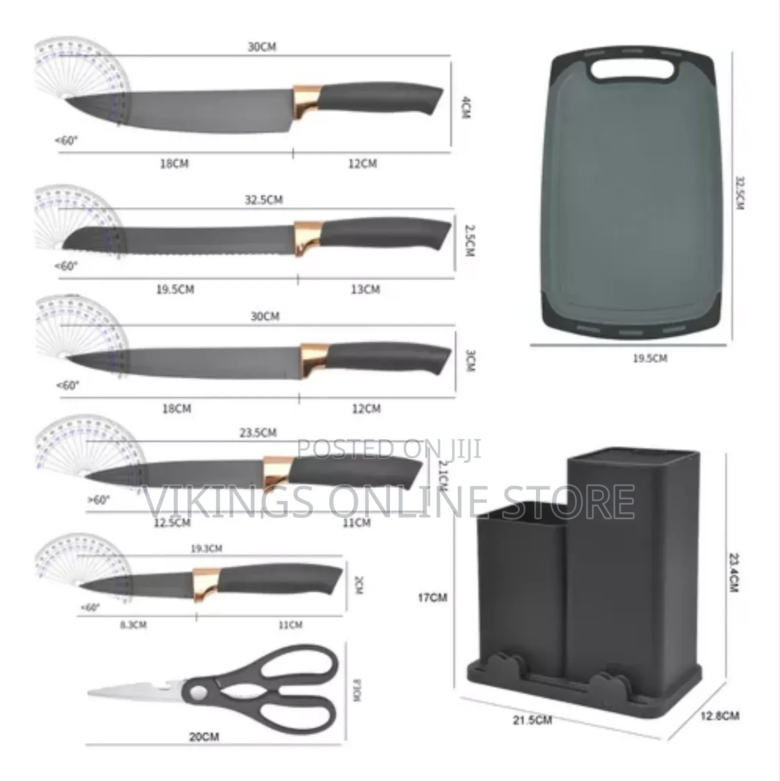 19 Pieces Kit Complete Nonstick Silicone Utensils Set